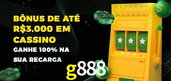 g888 melhor bônus de depósito